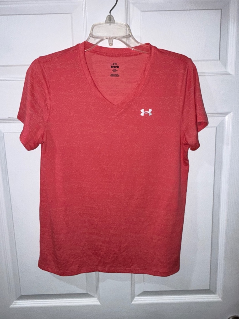 Under Armour UA Athletic Women's T-Shirt - Coral - Medium